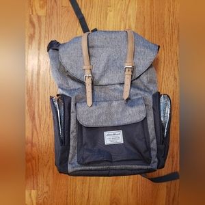 Eddie Bauer First Adventure Diaper Bag Utility Multi-purpose Backpack